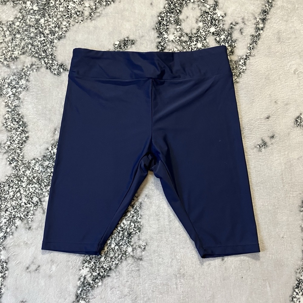 Ella Mar Shorts Womens Size XL Navy Blue Aboce the Knee Swim Leggings